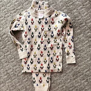Hanna Andersson Kids Pajama Set - Multicolor Gnome Print